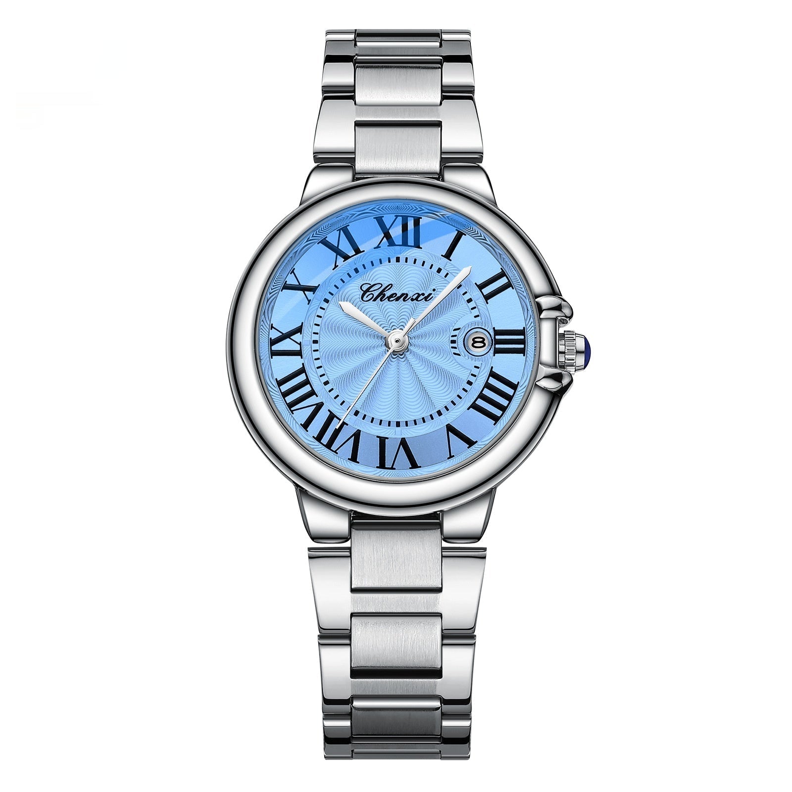 Women's Luminous Calendar Steel Band Watch