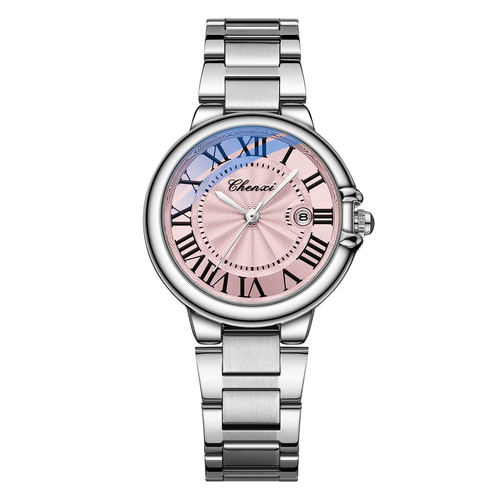 Women's Luminous Calendar Steel Band Watch