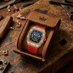 Men's Hollow Barrel Luminous Waterproof Watch