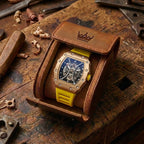 Men's Hollow Barrel Luminous Waterproof Watch