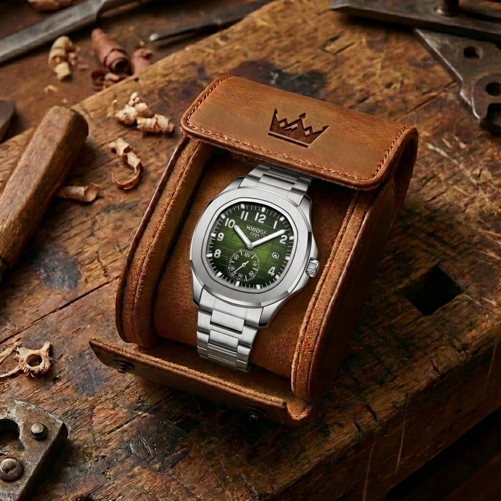 Men's Multifunctional Luminous Waterproof Quartz Watch