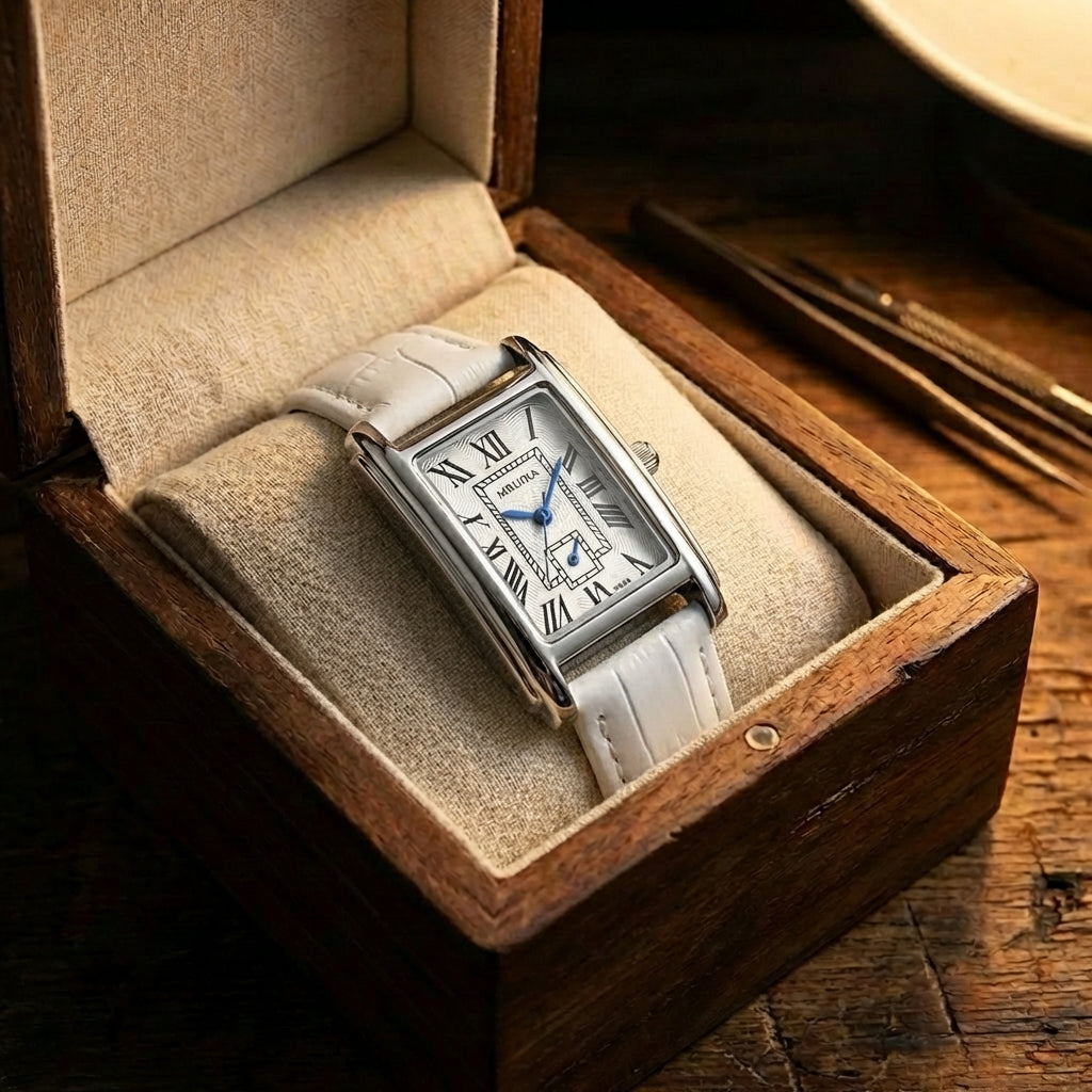 Women's Retro Casual Leather Strap Watch