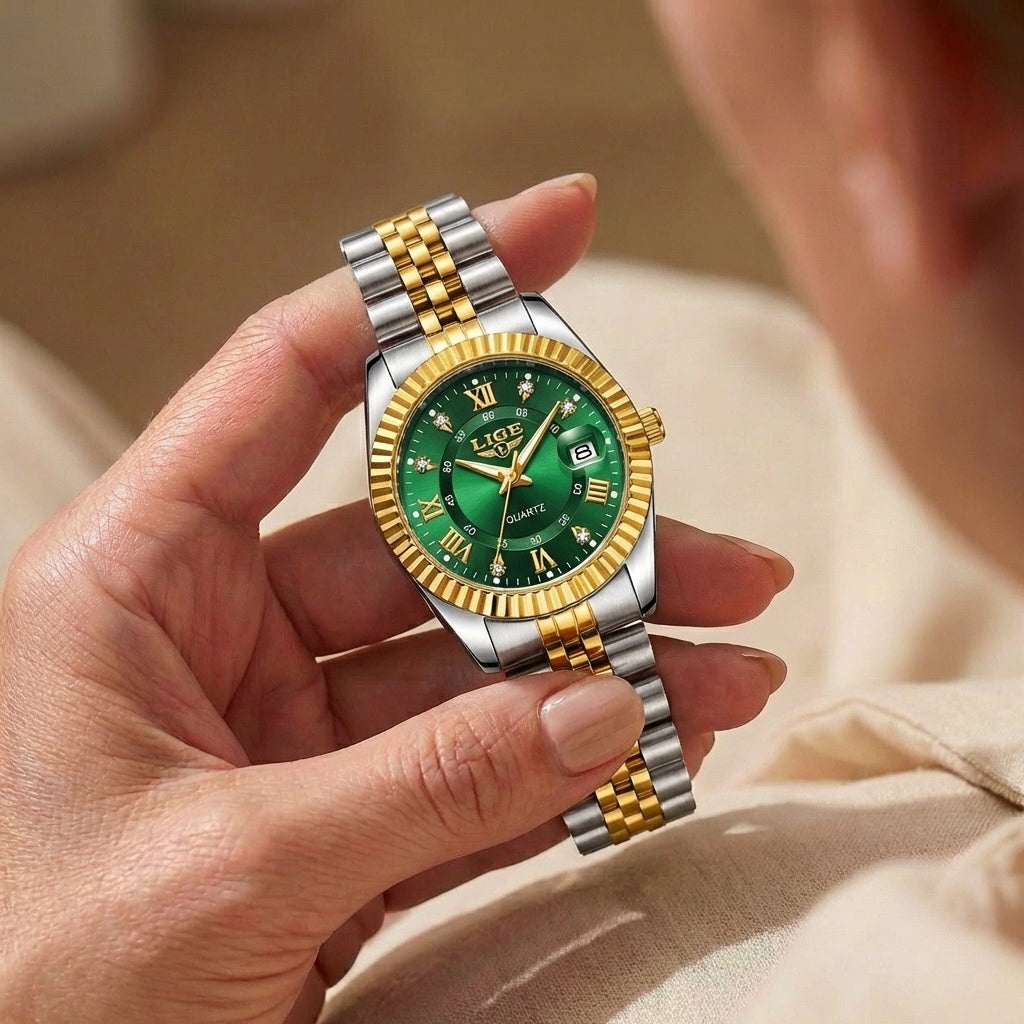 Women's Waterproof Casual Quartz Watch