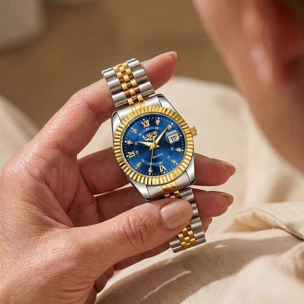 Women's Waterproof Casual Quartz Watch