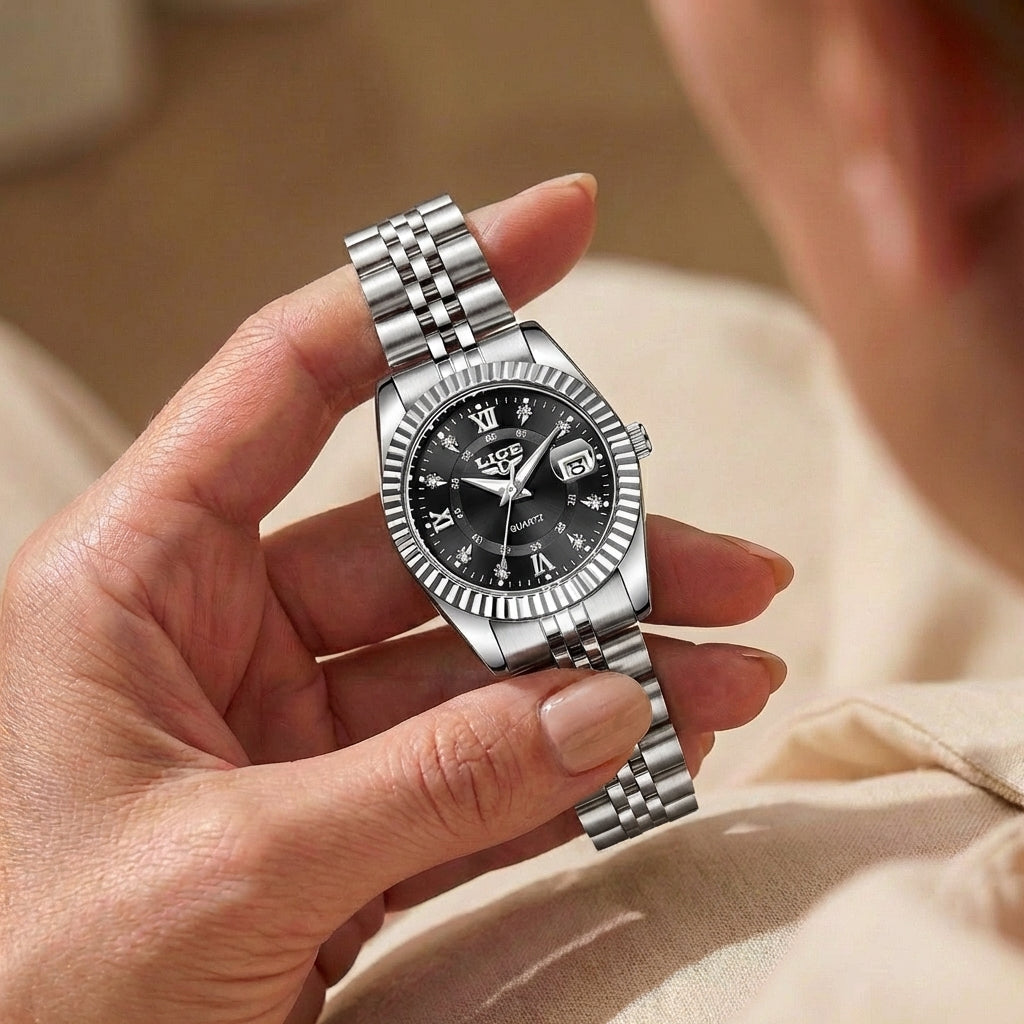 Women's Waterproof Casual Quartz Watch