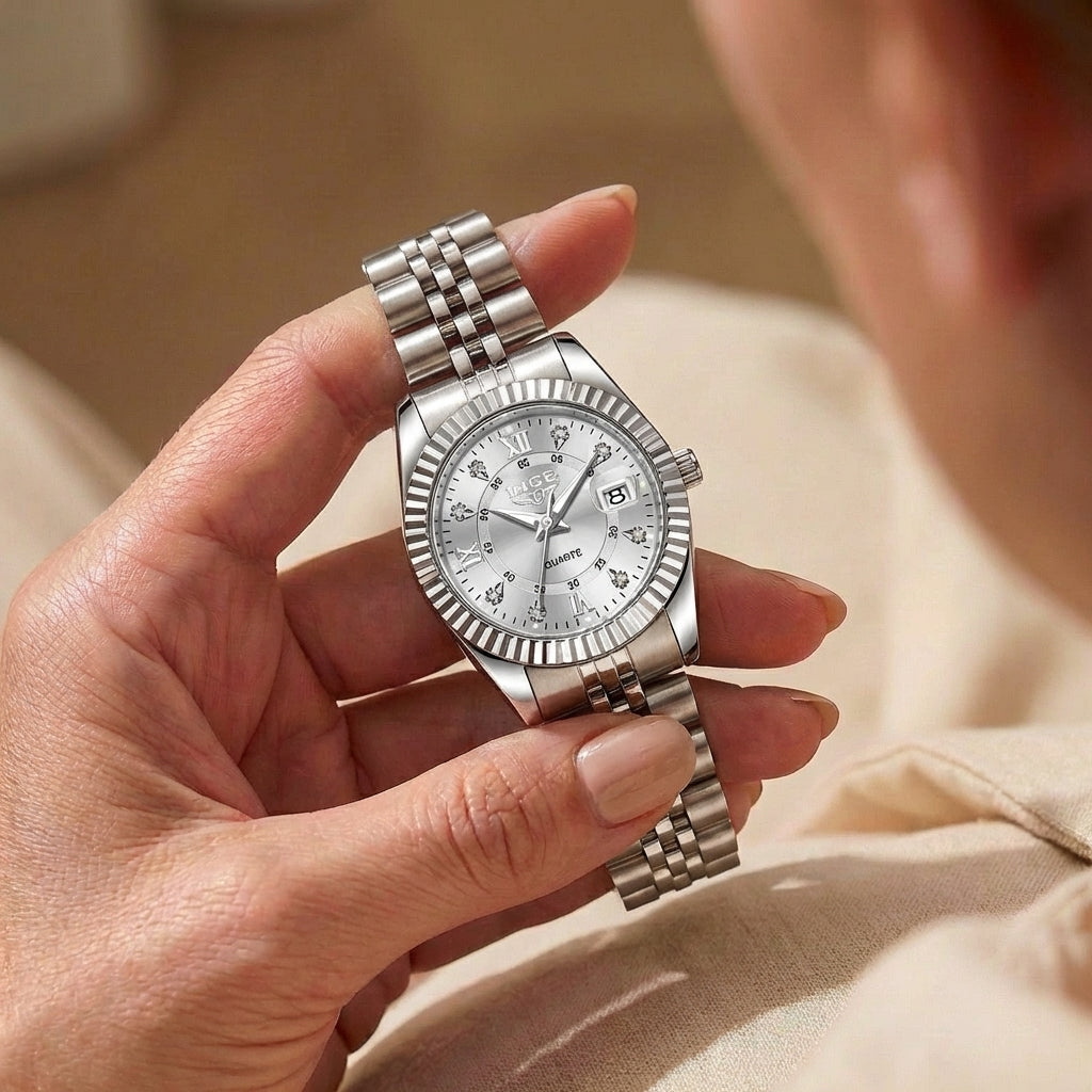 Women's Waterproof Casual Quartz Watch
