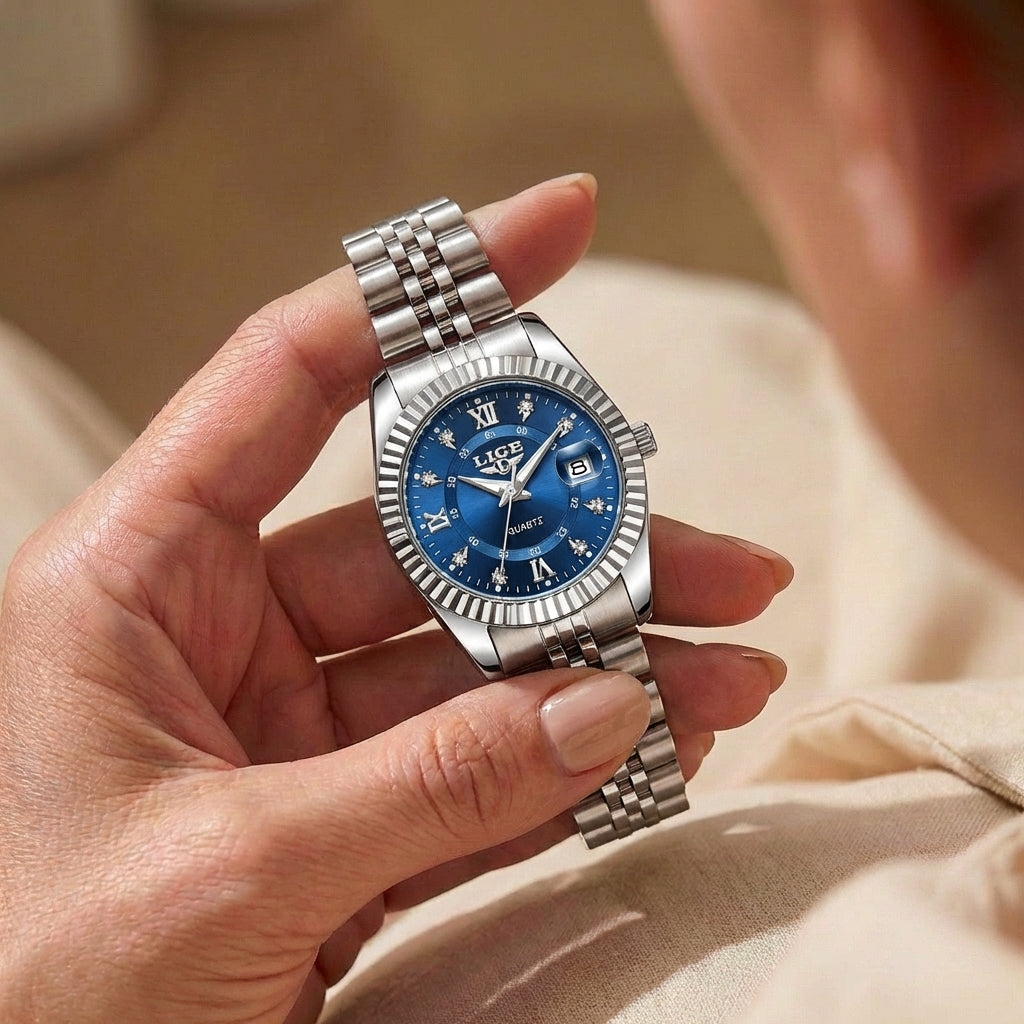 Women's Waterproof Casual Quartz Watch