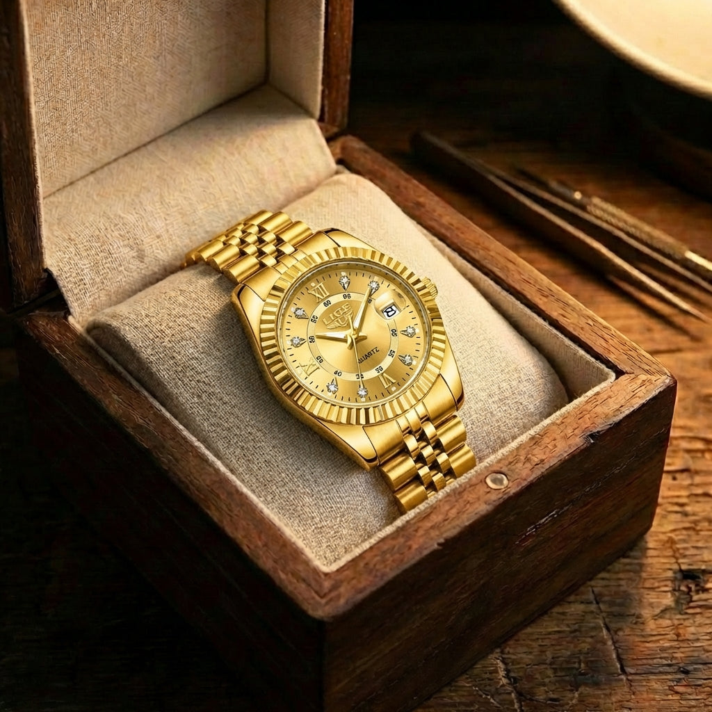 Women's Waterproof Casual Quartz Watch