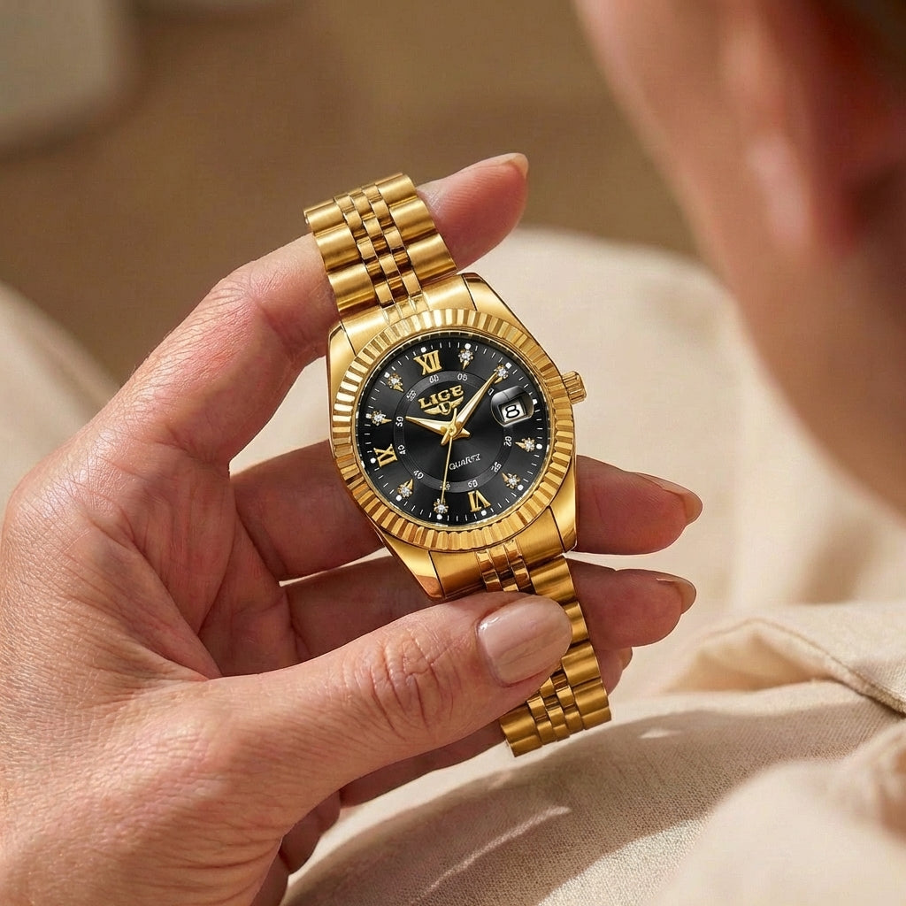 Women's Waterproof Casual Quartz Watch