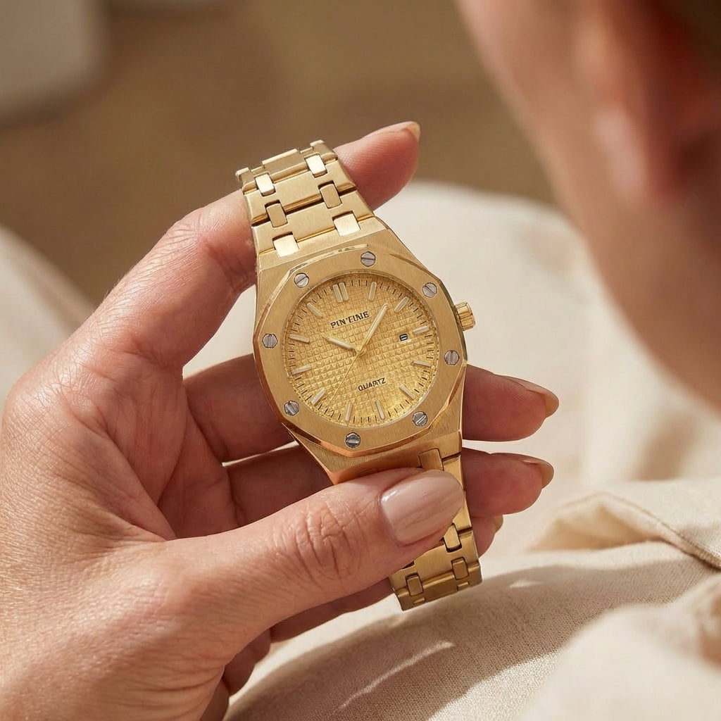 Women's Automatic Gold Dress Watch
