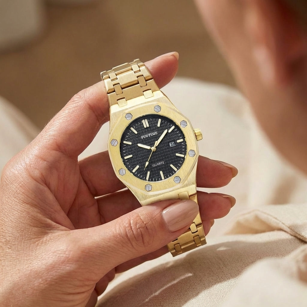 Women's Automatic Gold Dress Watch