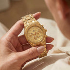 Women's Delicate Gold-Tone Quartz Watch