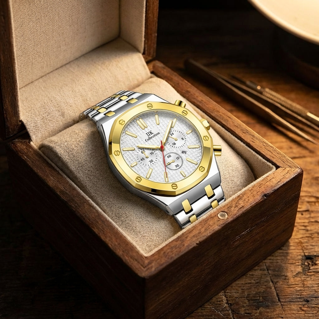 Women's Delicate Gold-Tone Quartz Watch