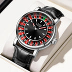 Men's Casino Roulette Wheel Watch