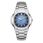 Men's Luxury Square-Round Watch